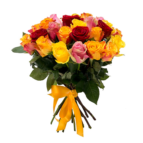 "Кенийские розы микс". Букет роз