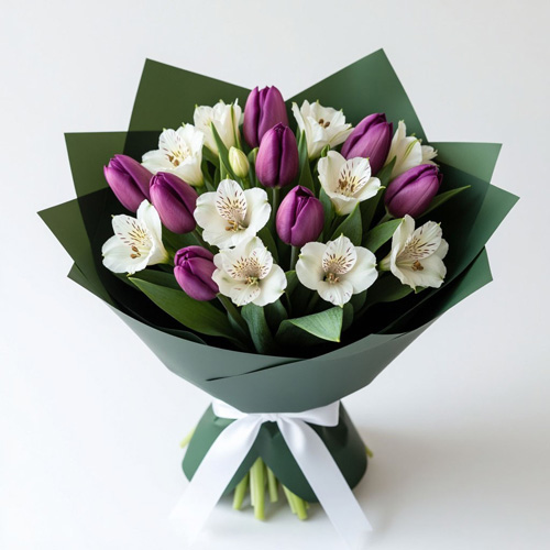 "Свежесть весеннего утра". Букет сборный