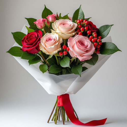 "Рассвет чувств". Букет сборный