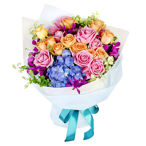 "Теплые мгновения". Букет сборный