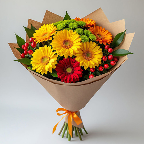 "Палитра лета". Букет сборный