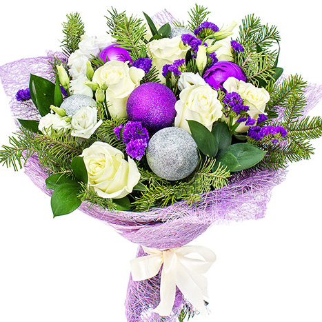 "Зимние грёзы". Букет сборный