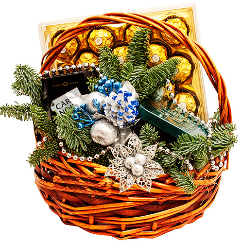 "Конфетка". Корзина подарочная