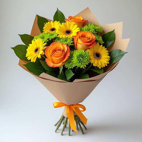 "Жаркий коктейль". Букет сборный