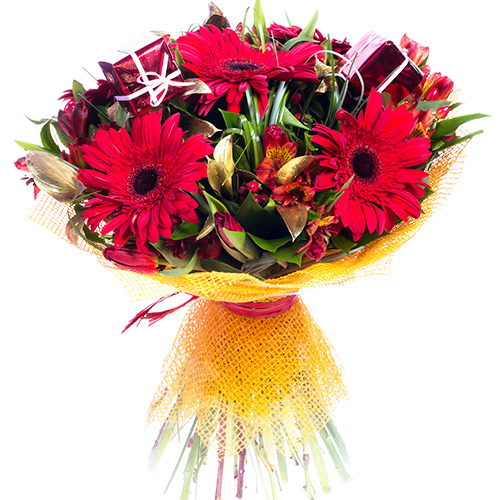 "Алая звезда". Букет сборный